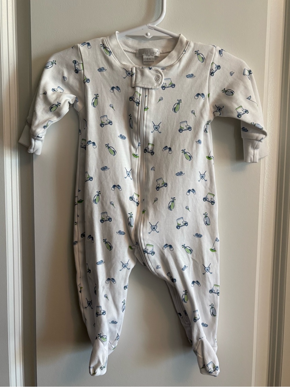 Kissy Kissy Golf Footed One-Piece